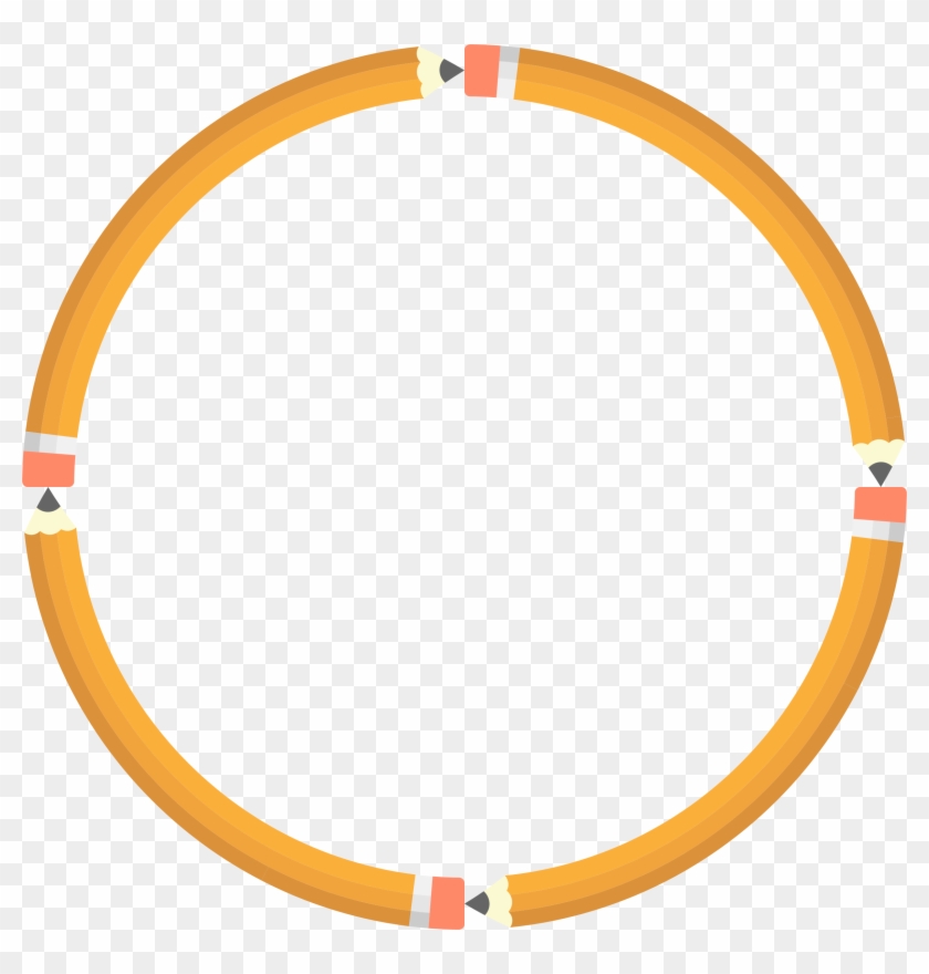 Big Image - Pencil In Circle Png Clipart #969329