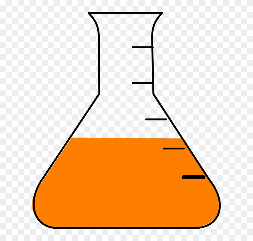 Beaker Clipart Transparent Background - Flask Clipart - Png Download