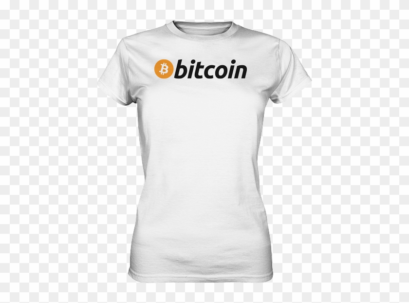 Bitcoin Logo Dark - Active Shirt Clipart