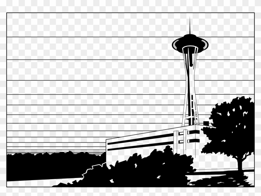 This Free Icons Png Design Of Space Needle Wa Clipart #970047