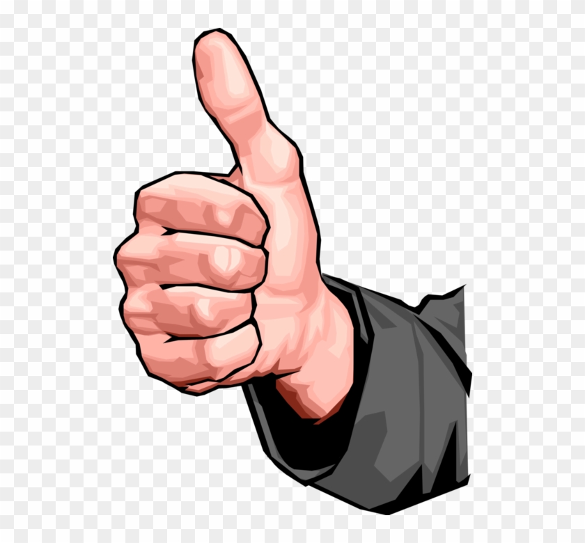 Vector Illustration Of Nonverbal Communication Hand - Animated Images Of Success Clipart