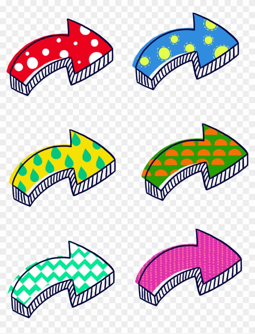 Arrow Cor Bonito Cartoon Hand Drawn Png E Psd Clipart