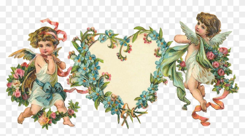 Angels With A Heart Clipart