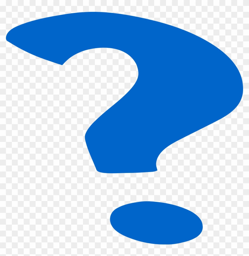 Blue Question Mark Clip Art At Clipart - Question Mark Gif Blue - Png Download