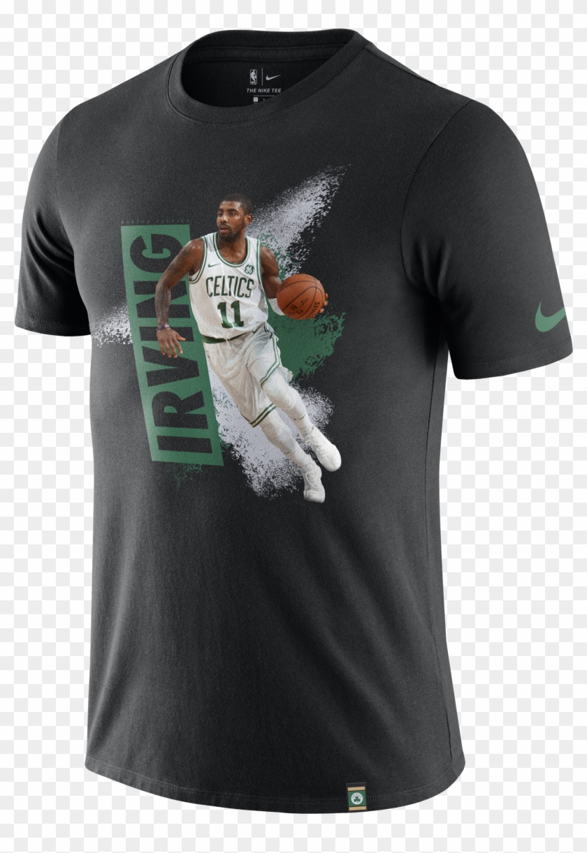 Nike Nba Boston Celtics Kyrie Irving Dry Tee - New York Giants Shirt Nike Clipart #971327