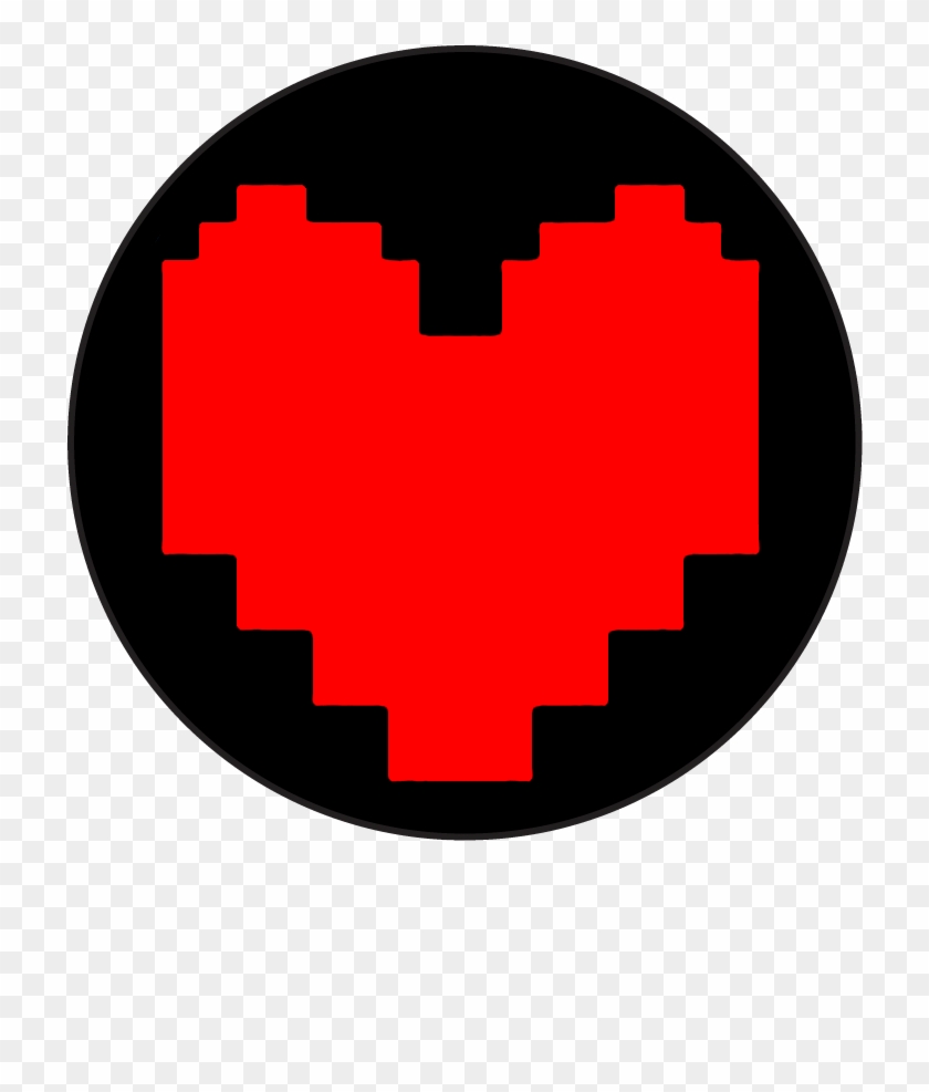 Pixel Heart - Blue Undertale Heart Clipart