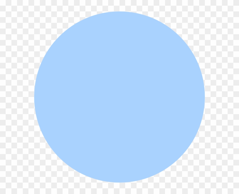 Transparent Light Blue Circle Clipart