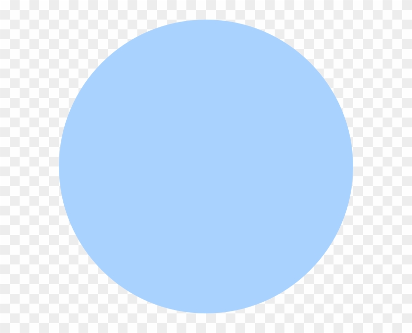 Transparent Light Blue Circle Clipart #971666