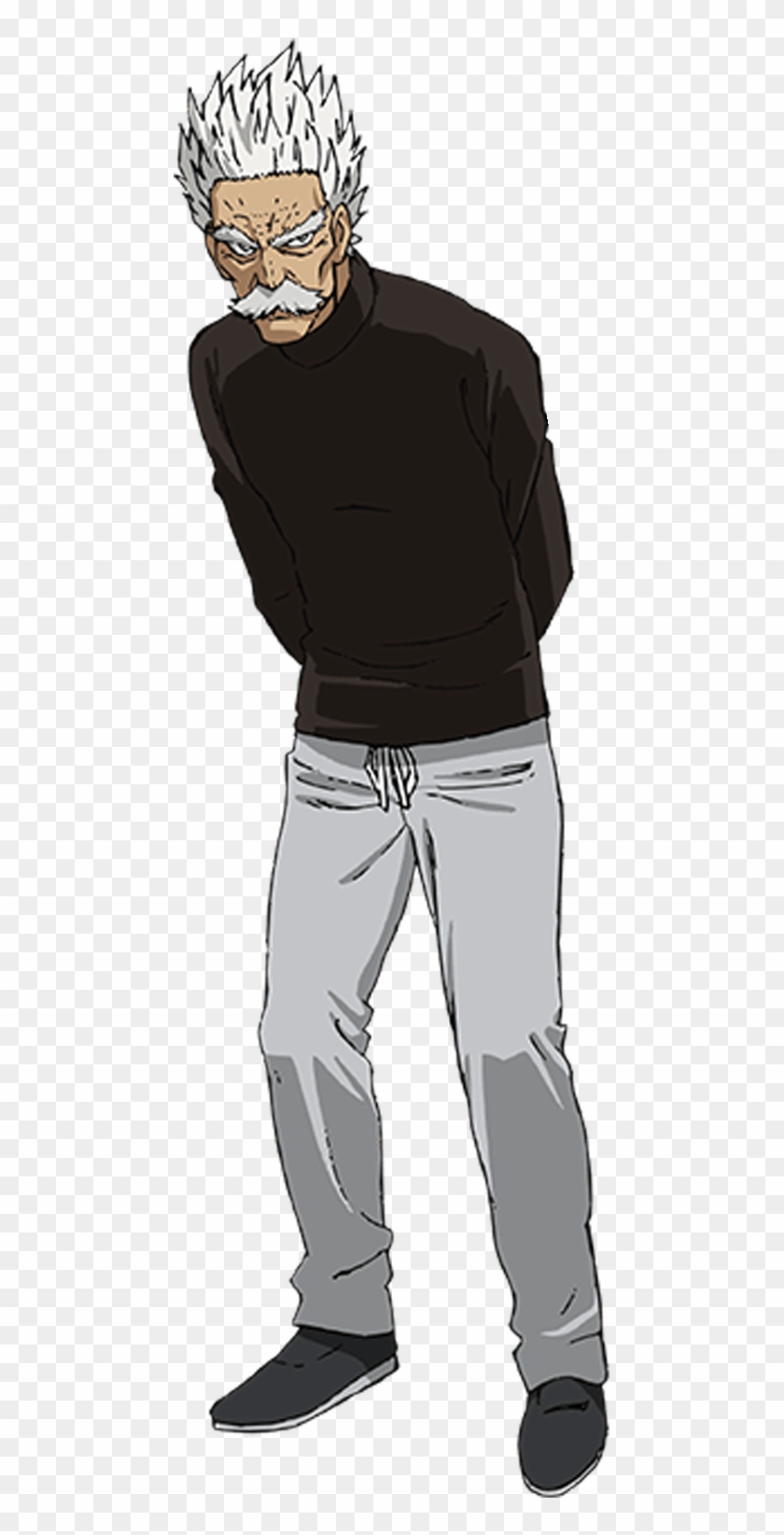 Tadao One Punch Man, Anime Characters, One Punch Man - One Punch Man Silver Fang Student Clipart
