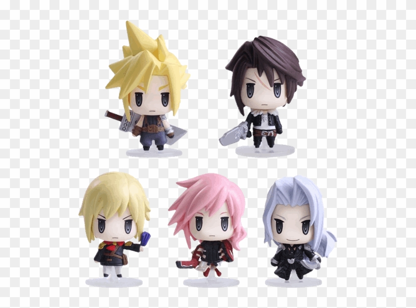 Trading Arts Mini's Series 1 Blind Box - Final Fantasy Trading Arts Kai Set Of 5 Clipart