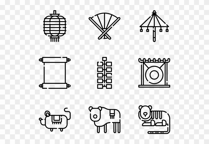 Chinese New Year - Chinese New Year Icon Clipart