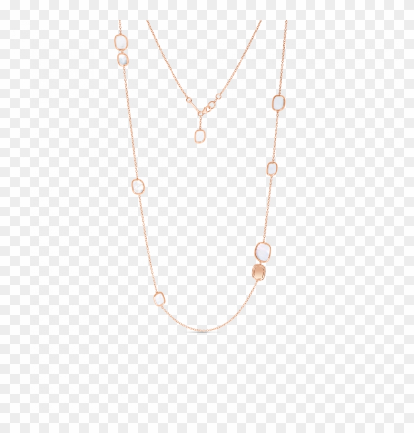 Roberto Coin Station Necklace With Mother Of Pearl Clipart