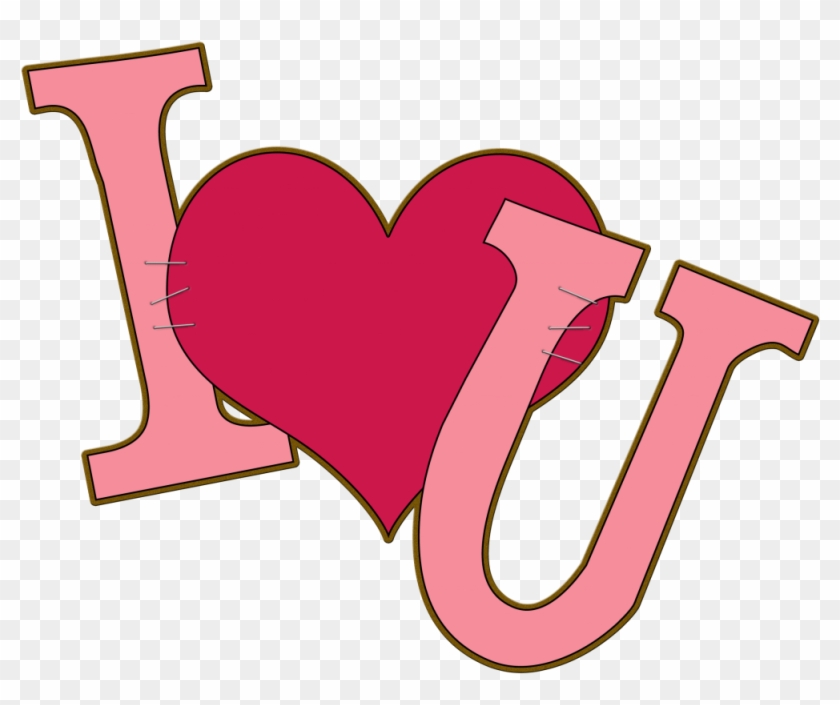 I Love You Mom Png Pic - Love You Word Clipart Transparent Png #973101
