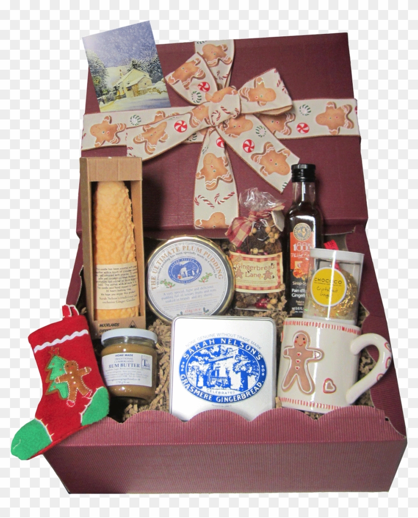 Take All The Stress Out Of Christmas With The Gift - Gift Basket Clipart