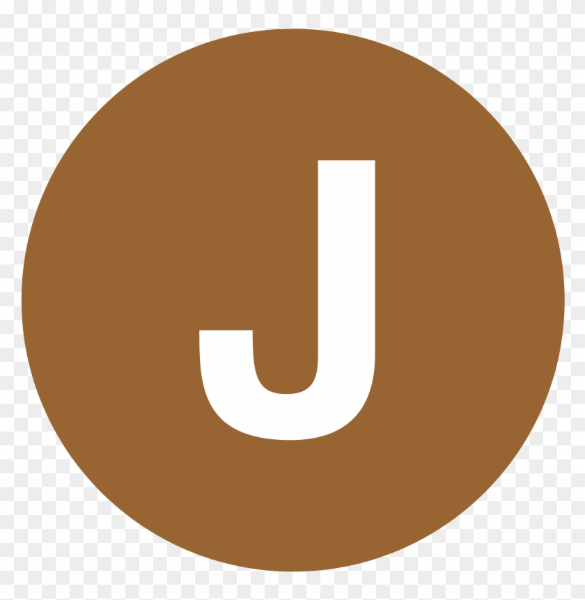 The J Train Nyc Subway Logo - Circle Clipart