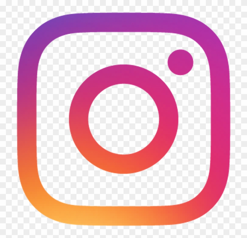 Instagram Clipart Picsart Png - Instagram Logo 100x100 Png Transparent Png #973734