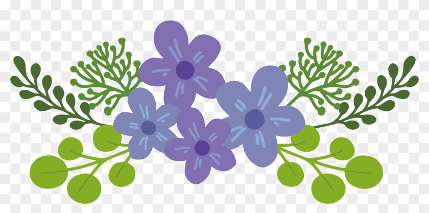 Flowers Vectors Clipart Computer - Png Download