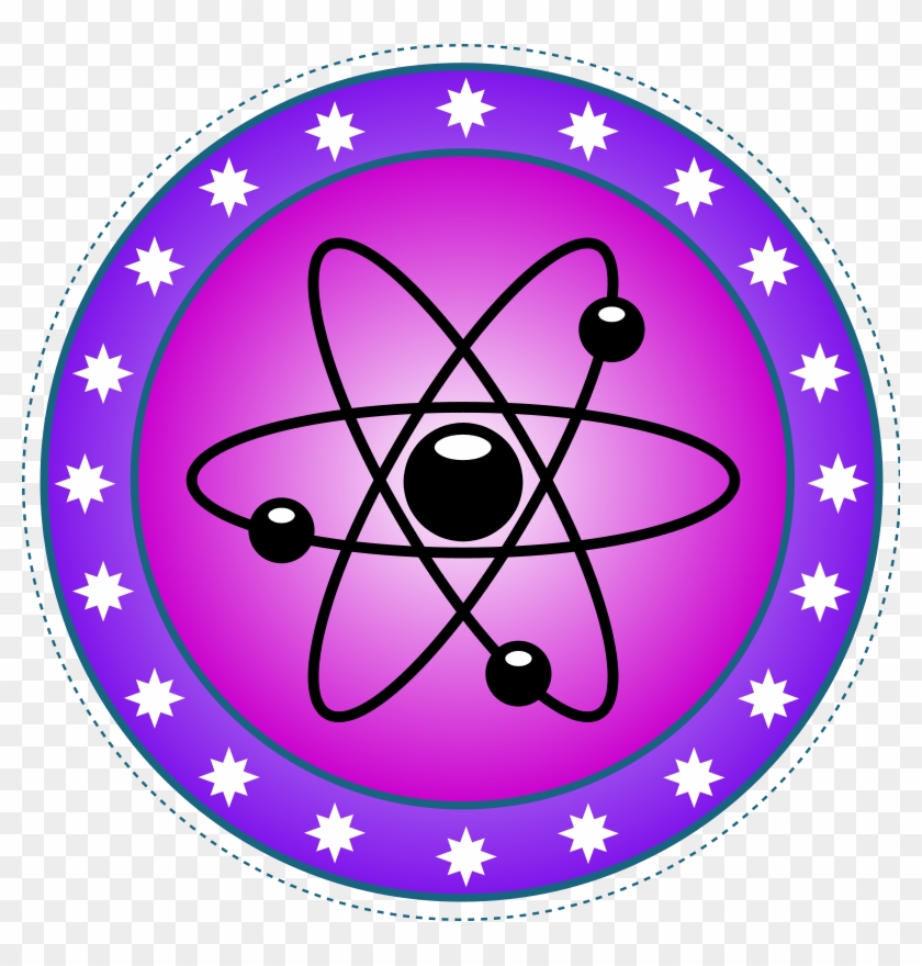 Atom Clip Art Download - Dragon Icon Purple - Png Download