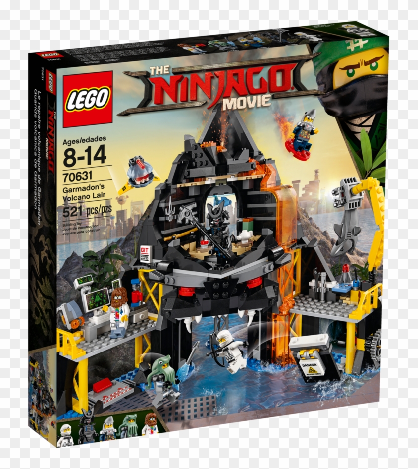 Navigation - Lego Ninjago Movie Garmadon Volcano Lair Clipart #974489