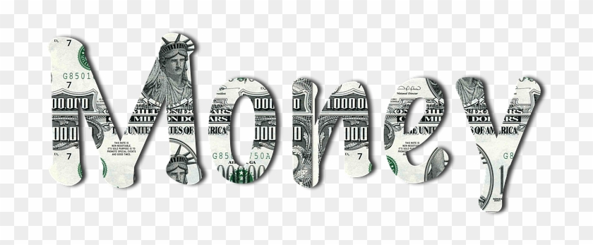 Word, Money, Million Dollar, Money In Word, Usa - Money Word Transparent Clipart