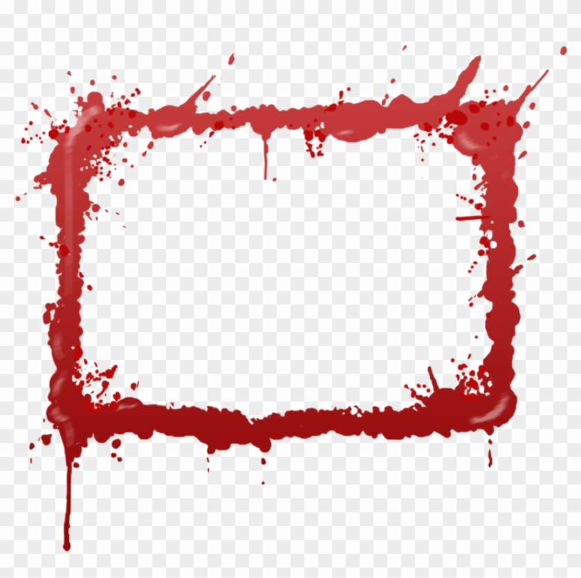 Bank Heart Page Transprent Free Download - Bloody Border Transparent Clipart