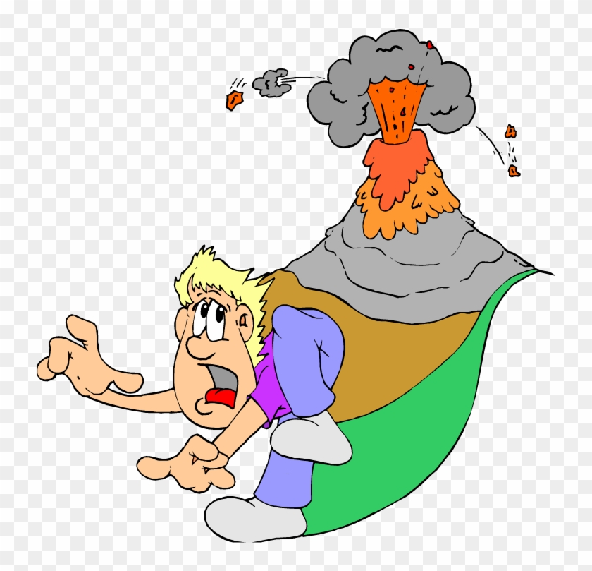 Volcano Clipart Free Picture - Do During Volcanic Eruptions - Png Download