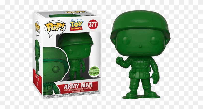 Army Man Eccc18 Exclusive Pop Vinyl Figure - Army Man Funko Pop Clipart #974758
