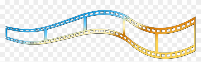 Film Strip, Scrapbooking, Deco - Gold Film Strip Png Clipart