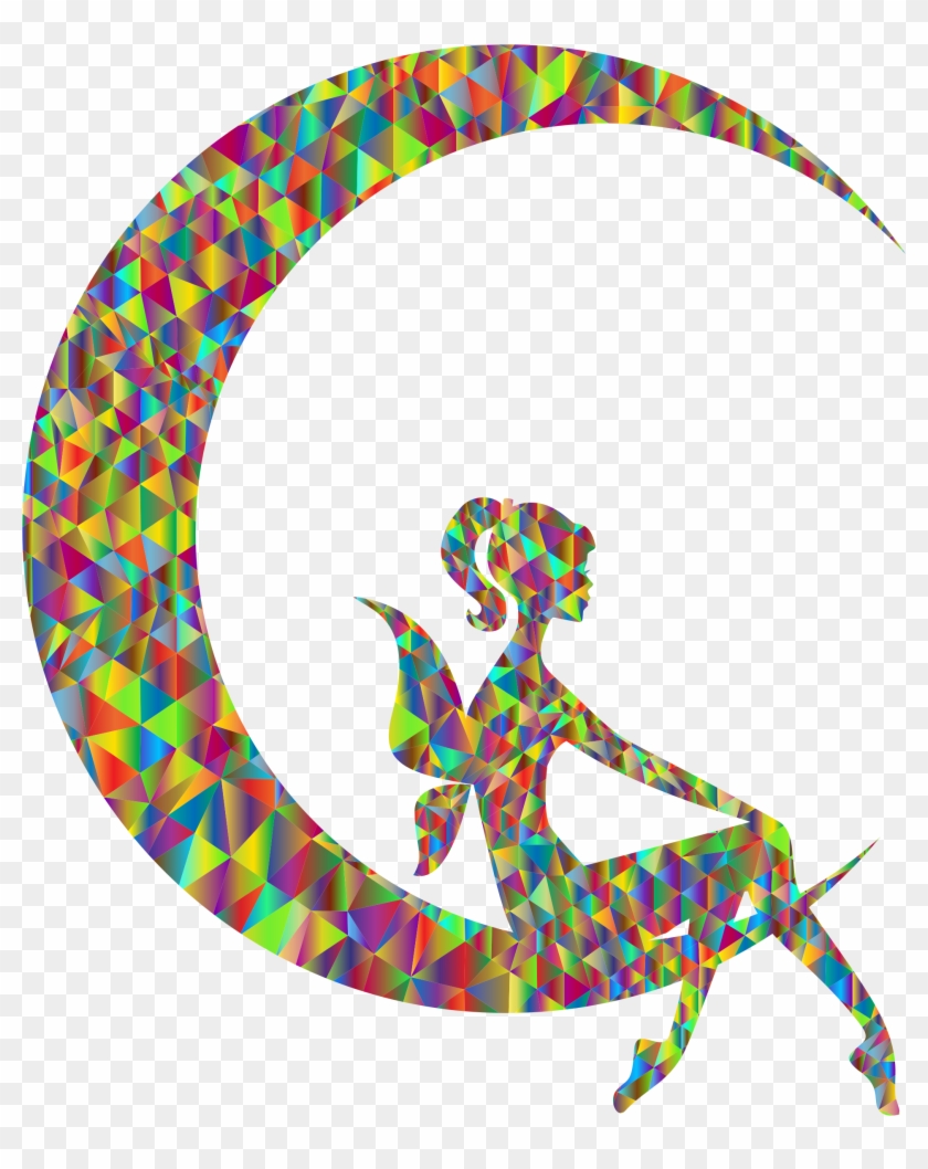 Free Download Moon Vector - Fairy Silhouette Svg Free Clipart