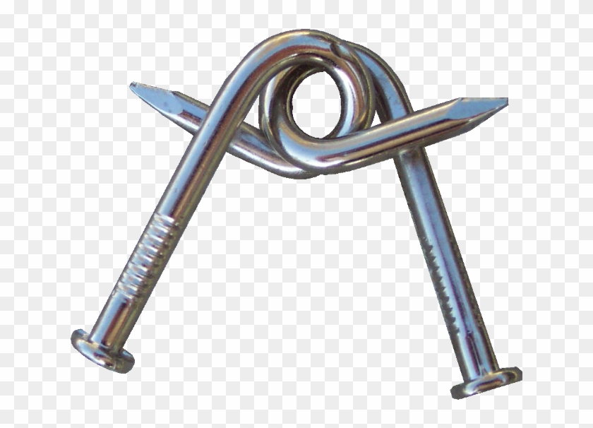 Tangled Nails - Metal Puzzle Clipart #975065