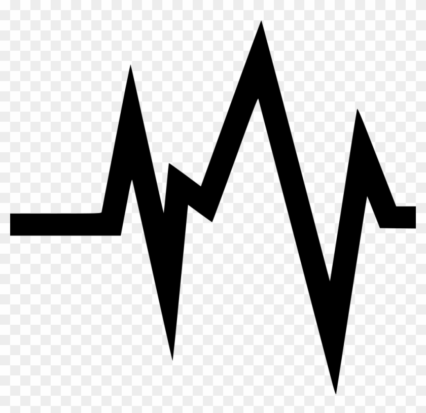 Heartbeat Png Free - Triangle Clipart #975067