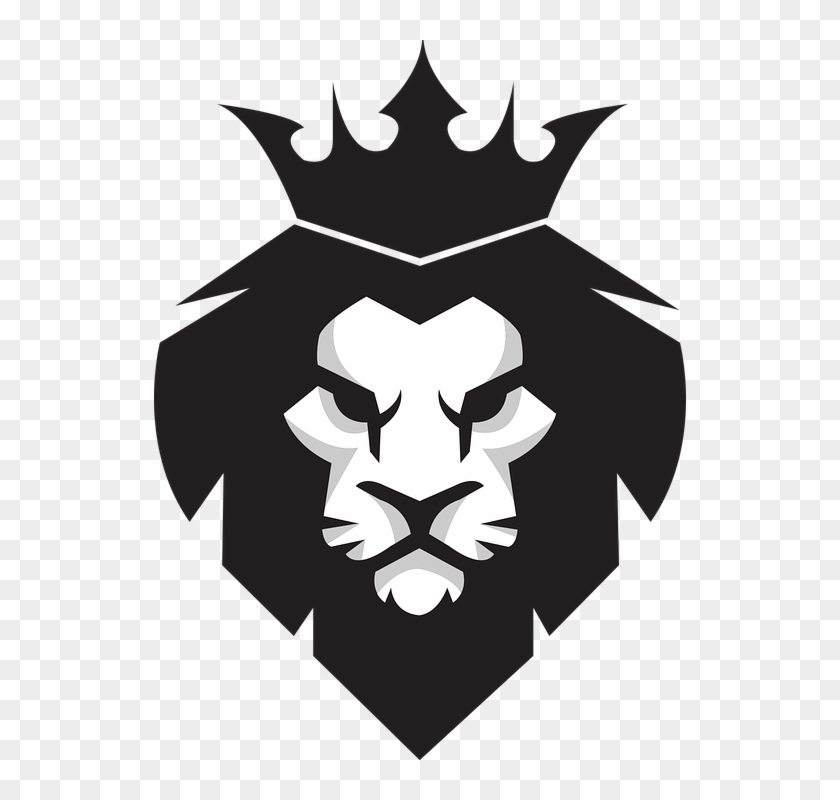 Lion, King, Icon, Logo, Animal, Pride, Wild, Head, - Leão Icone Clipart