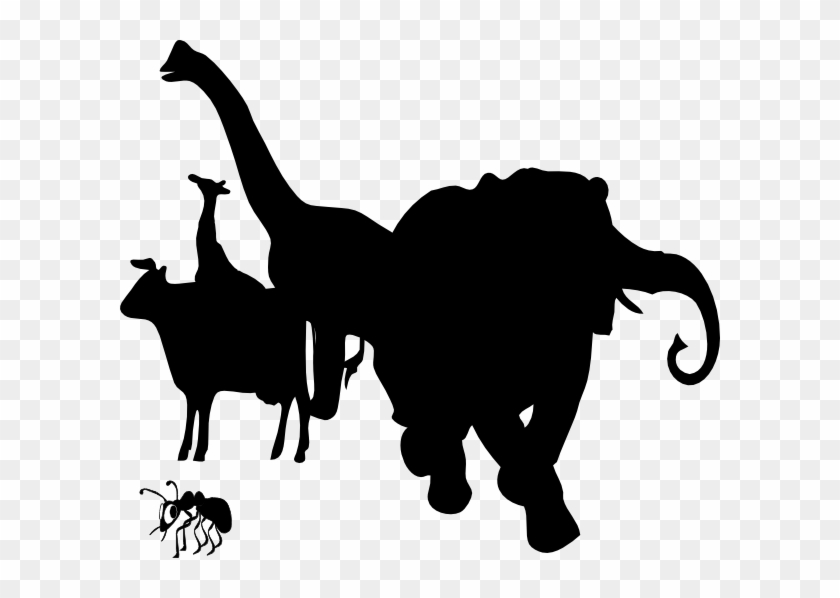 Animals Silhouette Clip Art - Animals Silhouette Clipart - Png Download