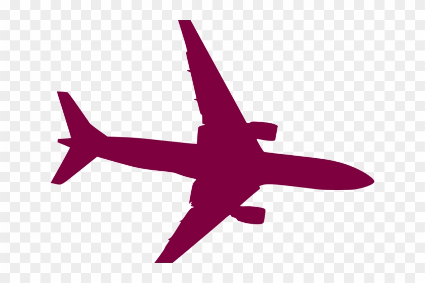 Jet Clipart Commercial Airplane - Airplane Vector Png Transparent Png