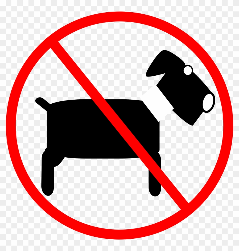 This Free Icons Png Design Of No Pets, No Animals Clipart