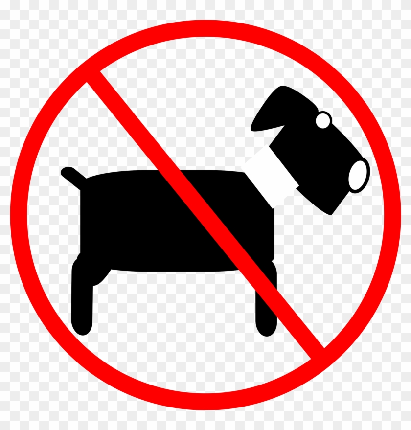 This Free Icons Png Design Of No Pets, No Animals Clipart #975662