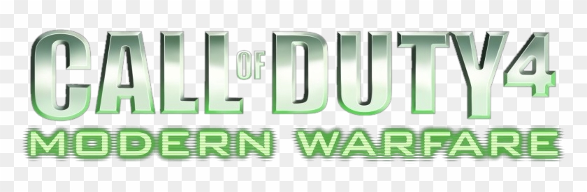 Modern Warfare 2 Logo Png Wwwimgkidcom The Image Kid - Call Of Duty 4 Png Clipart #975923