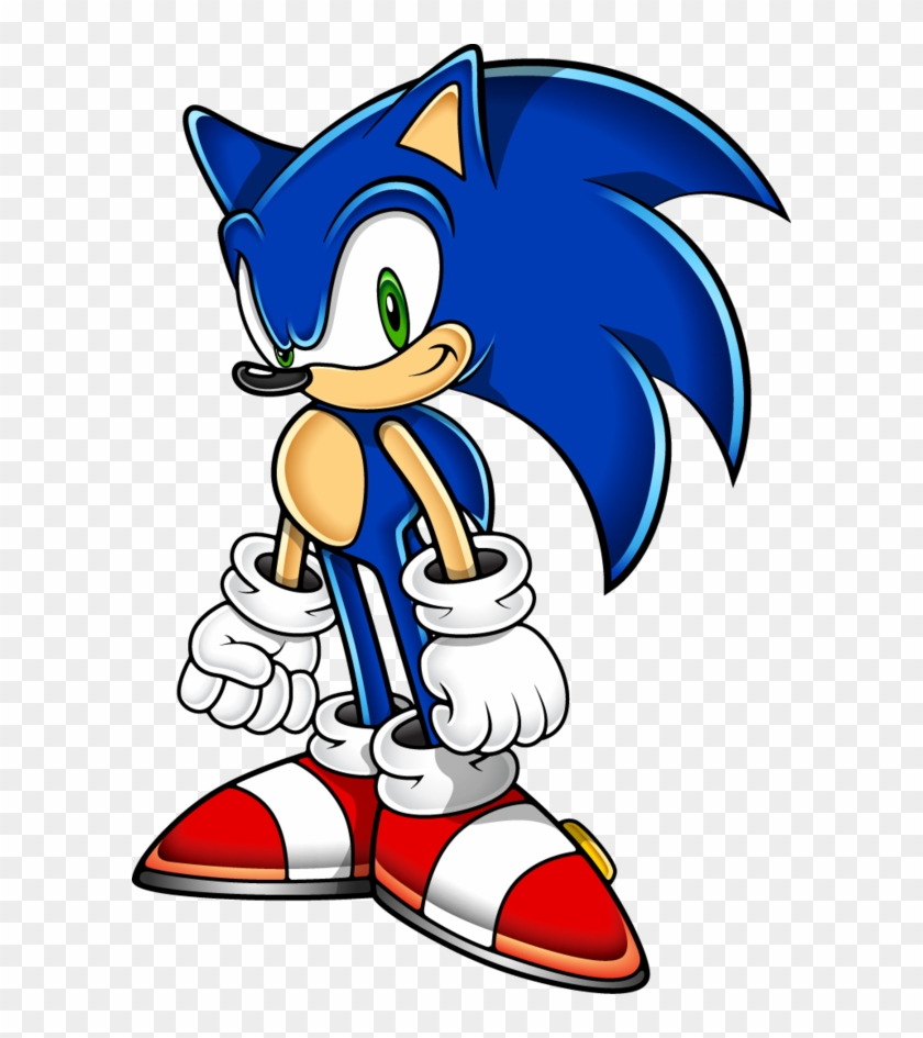 600 X 865 11 - Sonic The Hedgehog Sonic Adventure Clipart