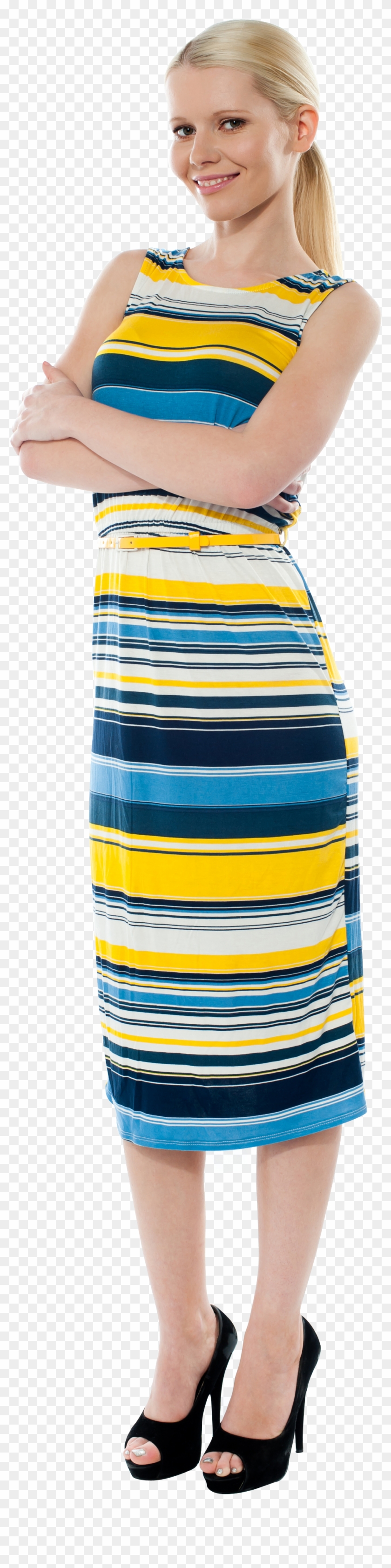 Fashion Girl Royalty-free Png Image - Day Dress Clipart