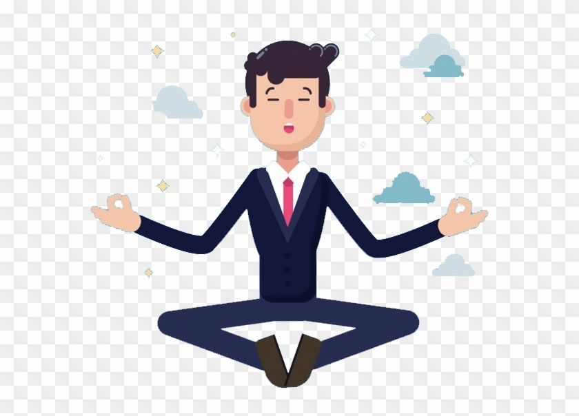 Clipart Royalty Free Download How I Cure Insomnia In - Meditacion En El Trabajo - Png Download #976229