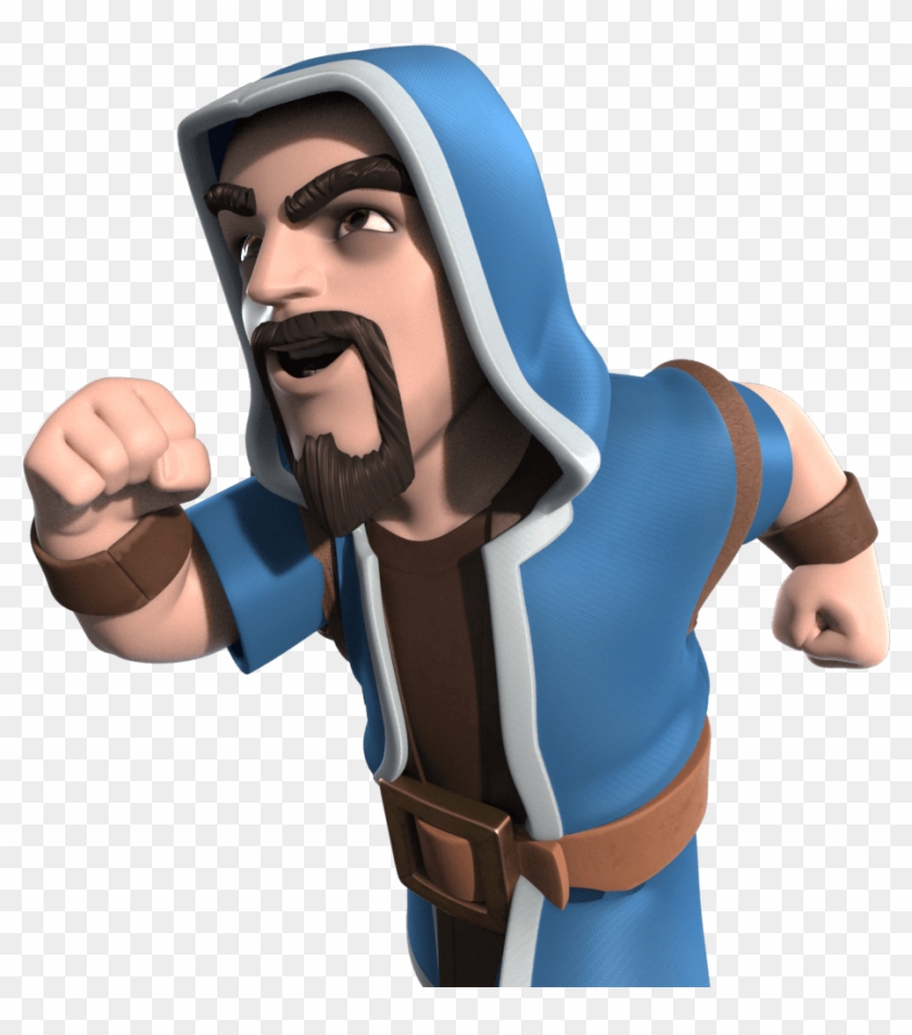 Clash Royale Wizard Png , Png Download Clipart #976268