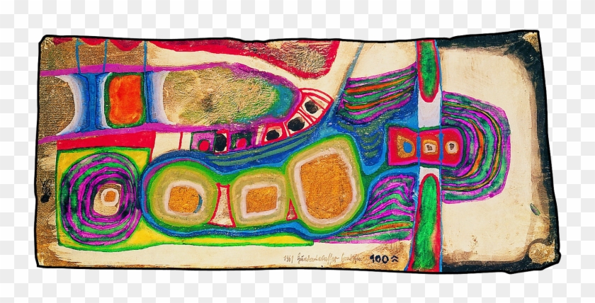 Watercolour On Parchment Paper 170 Mm X 360 Mm - Painting Clipart