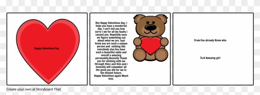 Valentine's Day - Teddy Bear Clipart #976968
