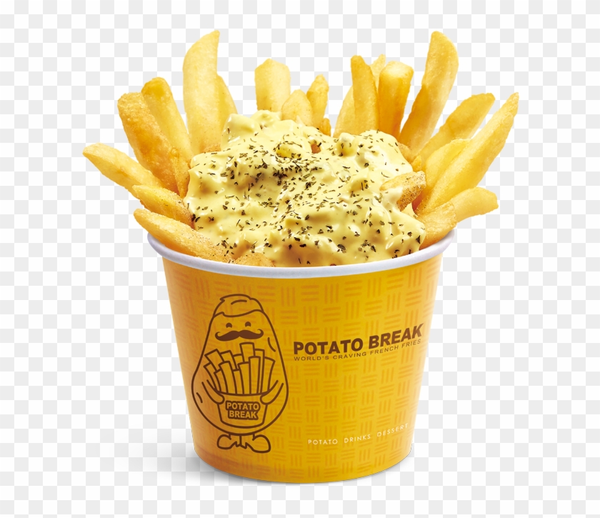 Sour Cream Fries - Wasabi French Fries Sauce Clipart #977031
