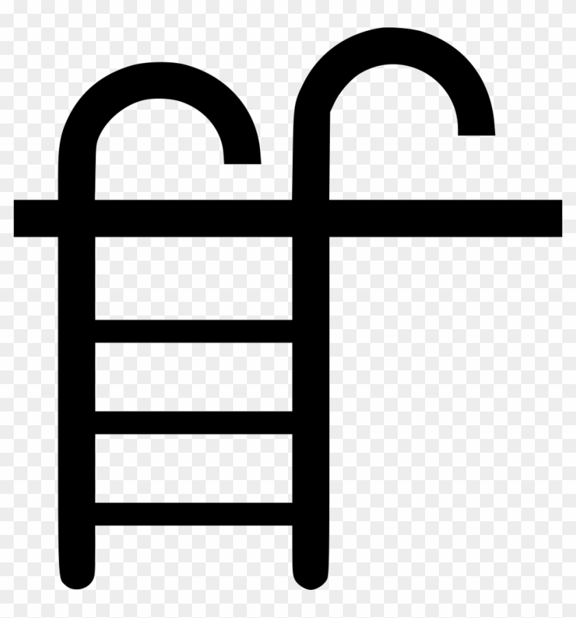 Svg Free Stock Swimming Pool Png Icon Free Download - Swimming Pool Ladder Png Clipart