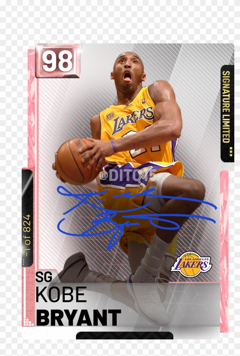Kobe Bryant Signature Series Promo/cards - Shoot Basketball Clipart