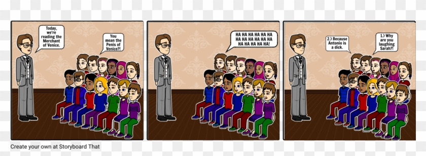 The Class Clown - Cartoon Clipart