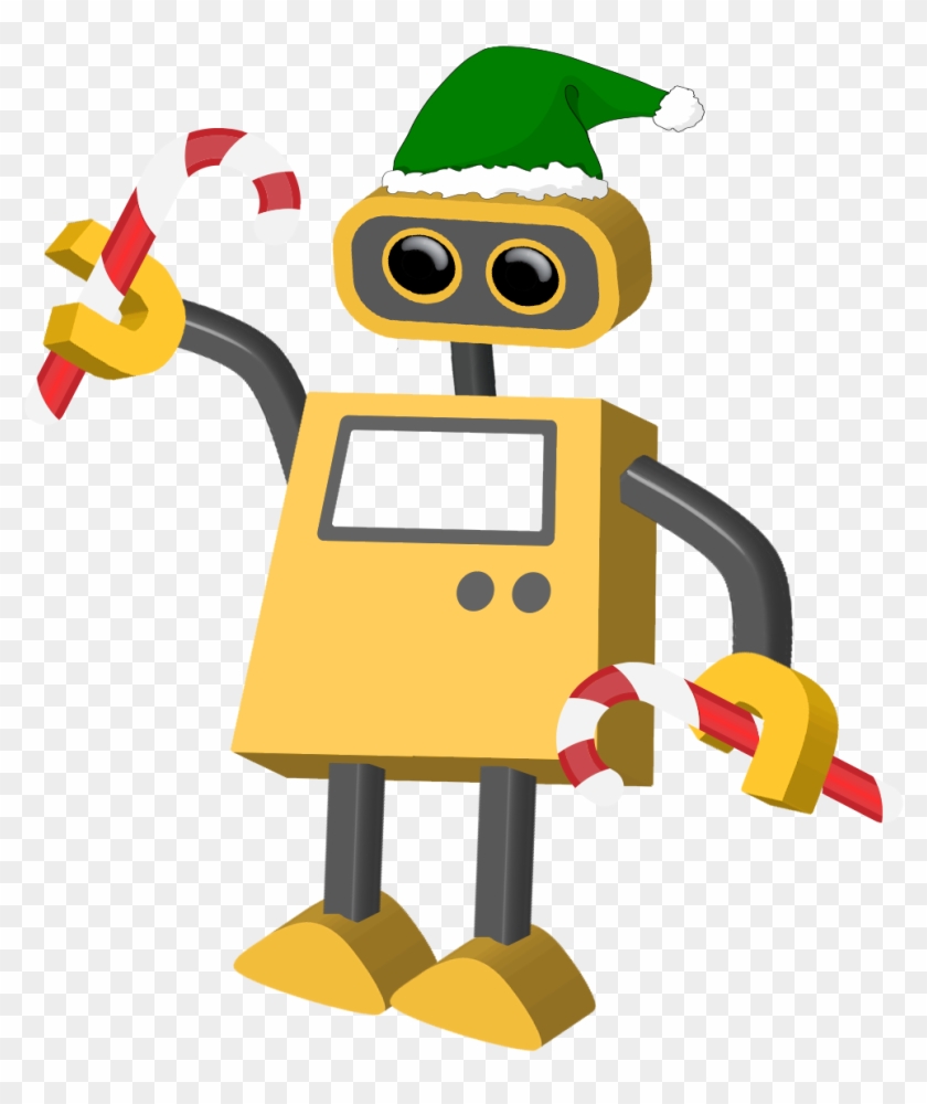 Holiday Elf - Robot Elf Clipart #977466