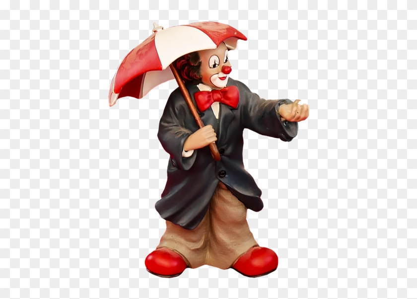 Figure, Clown, Porcelain, Screen, Cheerful, Decoration - Clown Clipart #977467