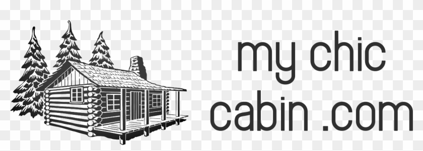 Watching Sparks And Makings S'mores - Log Cabin Line Drawing Clipart #977531